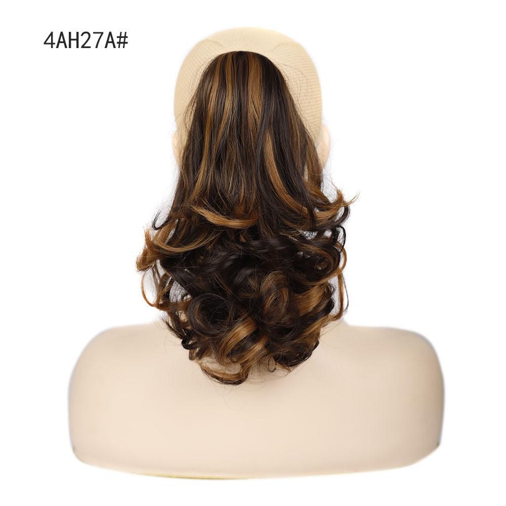 Свободные волны, спиральные завитки, синтетические кудри, плетение наращивания волос, высокотемпературное омбре, предварительно растянутые волосы