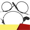 3 шт. Тросик капота двигателя Боудена для-BMW E39 525I 530I 51238176595 51238190754 51238176596-M53K