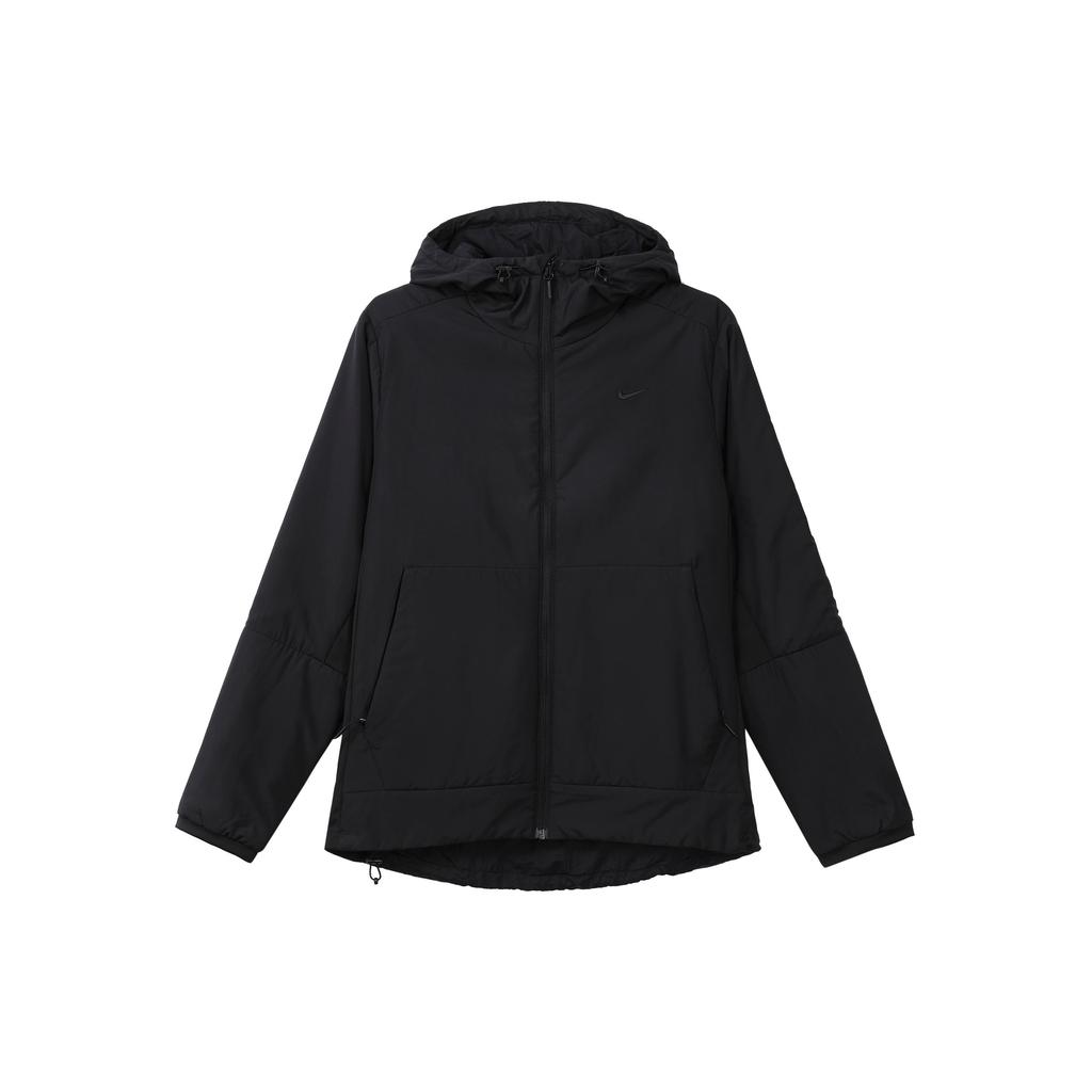 Nike Unlimited Therma-FIT Solid Casual Hooded Long Sleeve Jacket Men Jackets Black FB7545-010