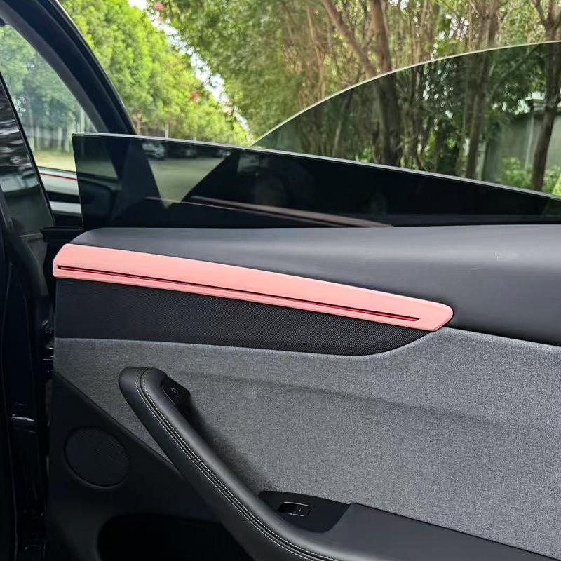 Модель Y Рестайлинг Боковая Накладка Двери Внутренние Модифицированные Детали