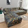 New Style Printed L Shape Sofa Covers For Living Room Sofa Protector Anti -Dust Elastic Stretch Covers For Corner Sofa Cover