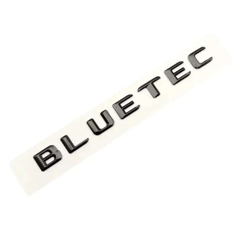 fzpxb5 2025 Hot Car Body Side Badge Tail Trunk Emblem Sticker for Mercedes Benz BLUETEC Logo W213 W212 W204 W205 W176 W164 CLK G63 GLA