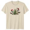 Raccoons Christmas Tree Decorating Holiday Unisexs TShirt Unisex Graphic Tee Unisex