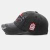 NORTHWOOD New York Embroidered Baseball Cap Patch Embroidered Baseball Hat Washed Sun Visor Peaked Soft Top Hat