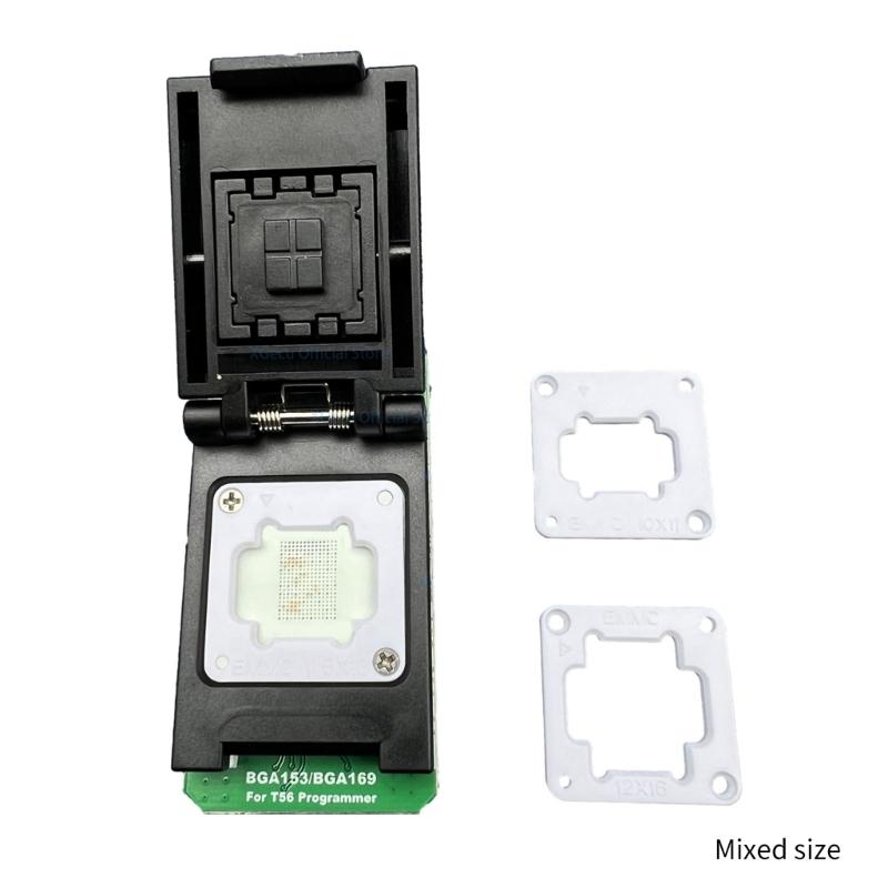 Адаптер разъема EMMC_BGA153/169 для программатора T56, подходящий для стабильной конструкции BGA153/BGA169