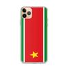 Coque iPhone - Guadeloupe - Drapeau - Souple - Multicolore - TPU Transparent