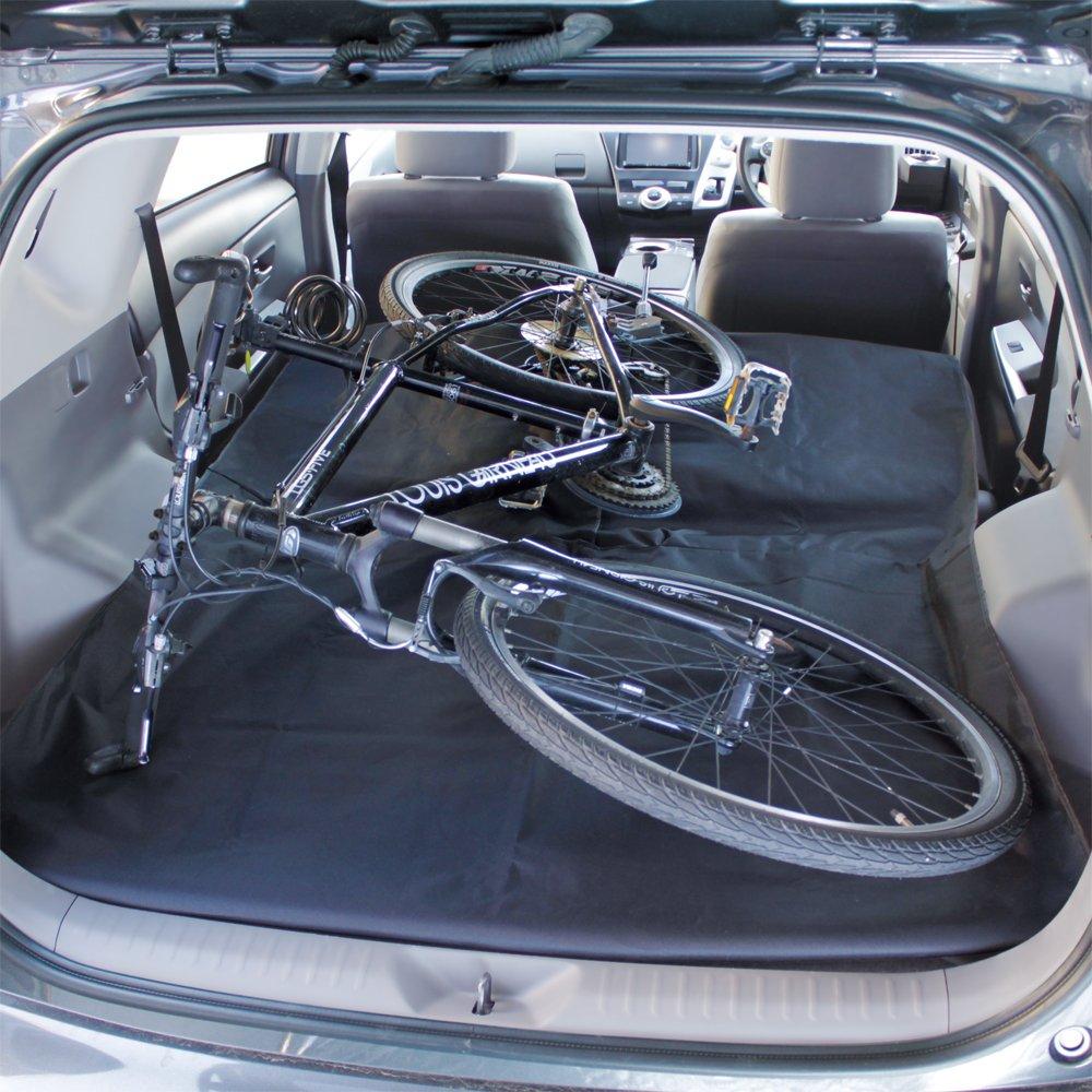 Коврик в багажник Tsuchiya Yac для заднего сиденья, черный, RV-66