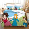 Пододеяльник Alps Heidi 'Смелая Девочка', Комплект Постельного Белья, Детское Мягкое Покрытие на Кровать, Односпальная Двуспальная Полная Кровать King, Комплект Постельного Белья King