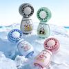 Mini Cartoon Handheld Fan: Lightweight, Portable, USB Rechargeable, 3-Speed for Summer