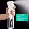 200ml High Pressure Oil Sprayer Bottles Hairdressing Spray Bottle Plant Water Refillable Continuous Mist Sprayer Plastic Containers