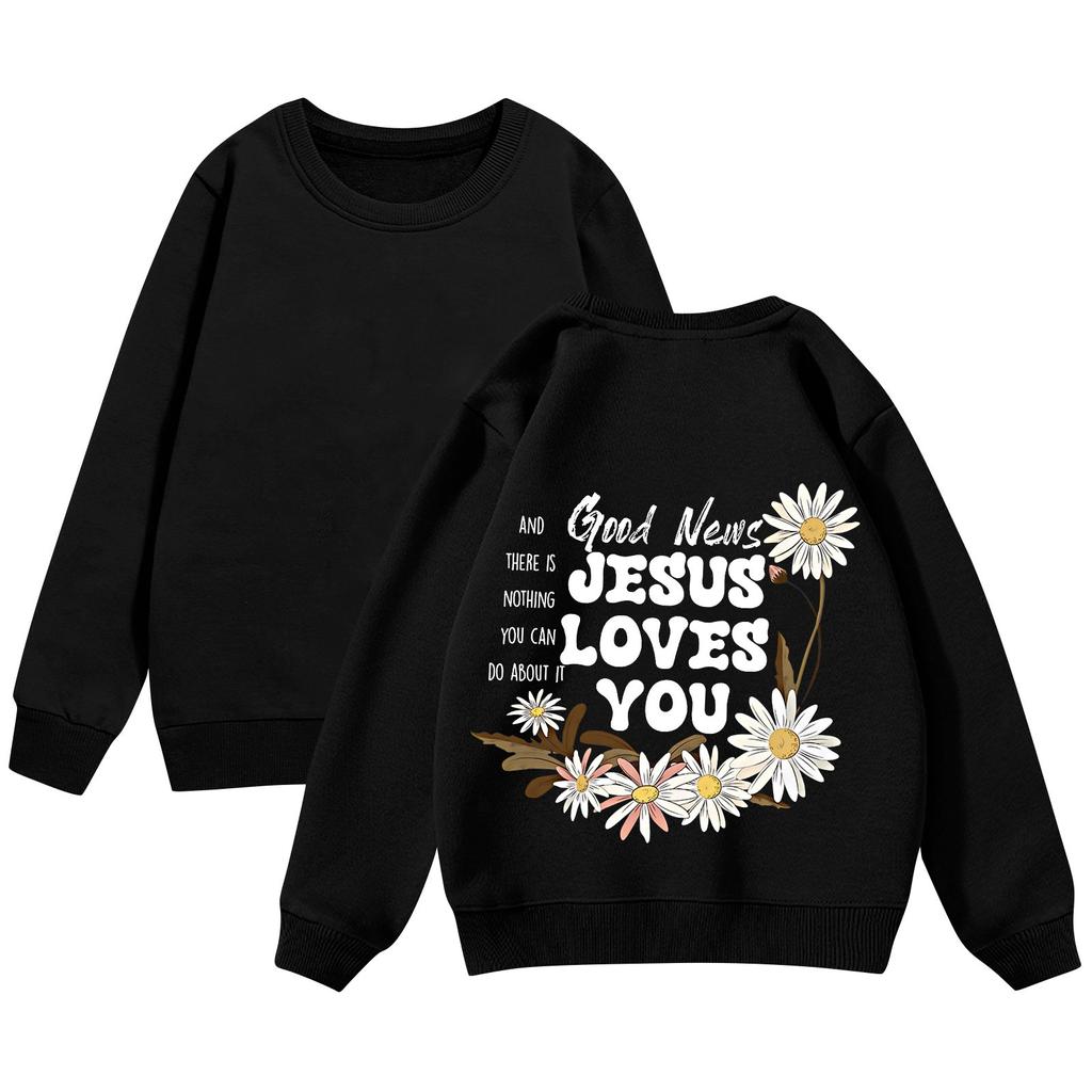 Children's Hoodie Boys And Girls Fashion Printed Long-sleeved Hoodie