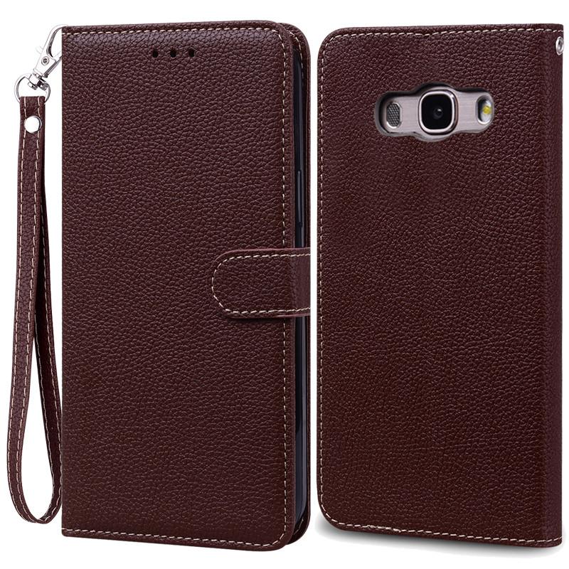 J7 2016 кожаный флип-чехол для Samsung Galaxy J7 2016 чехол J710 J710F для Samsung Galaxy J7 2016 чехол Fundas Wallet Cover Shell