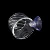 2Pcs Large Glass Feeding Cone Cup Plant Cup Brine Shrimp Live Red Worm Fish Feeder For Aquariums With Seam