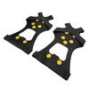 2PCS 10 Teeth Crampons Outdoor Snow Climbing Crampons Anti Slip Shoe Spikes Ice Crampons for