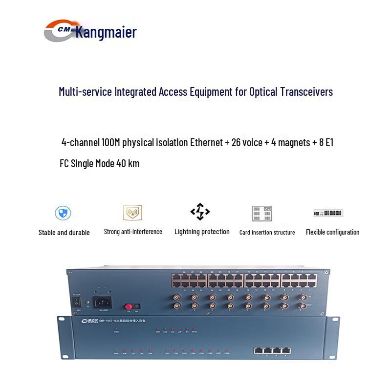Commer (CMR) CMR-155T-4LS-S40/264 Multi-service Integrated Optical Transceiver