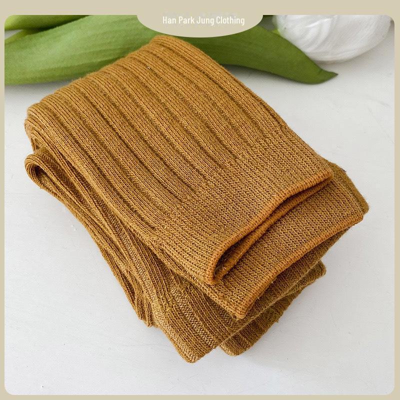 Детские леггинсы Nine Point в корейском стиле на каждый день для весны и осени. Эластичные и удобные колготки для девочек.