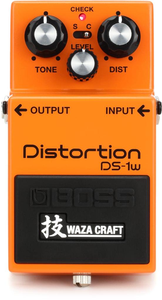 Distortion WAZA CRAFT DS1W Made In Japan Boss Distortion BOSS/DS-1W