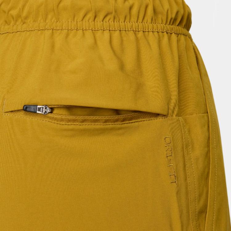Nike SS23 Solid Color Comfortable Lace-Up Sports Shorts Men shorts Tan DV9336-716