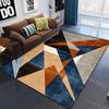 Современная Геометрия Ковры Большой Площади Украшение Гостиной Домашний Ковер Нескользящий Коврик для Гардеробной Спальни Моющийся Коврик для Стола на Балконе