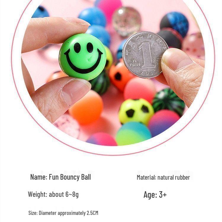 No. 27 Children's Bouncing Elastic Ball Toy - Jumping & Floating Gift for Kindergarten