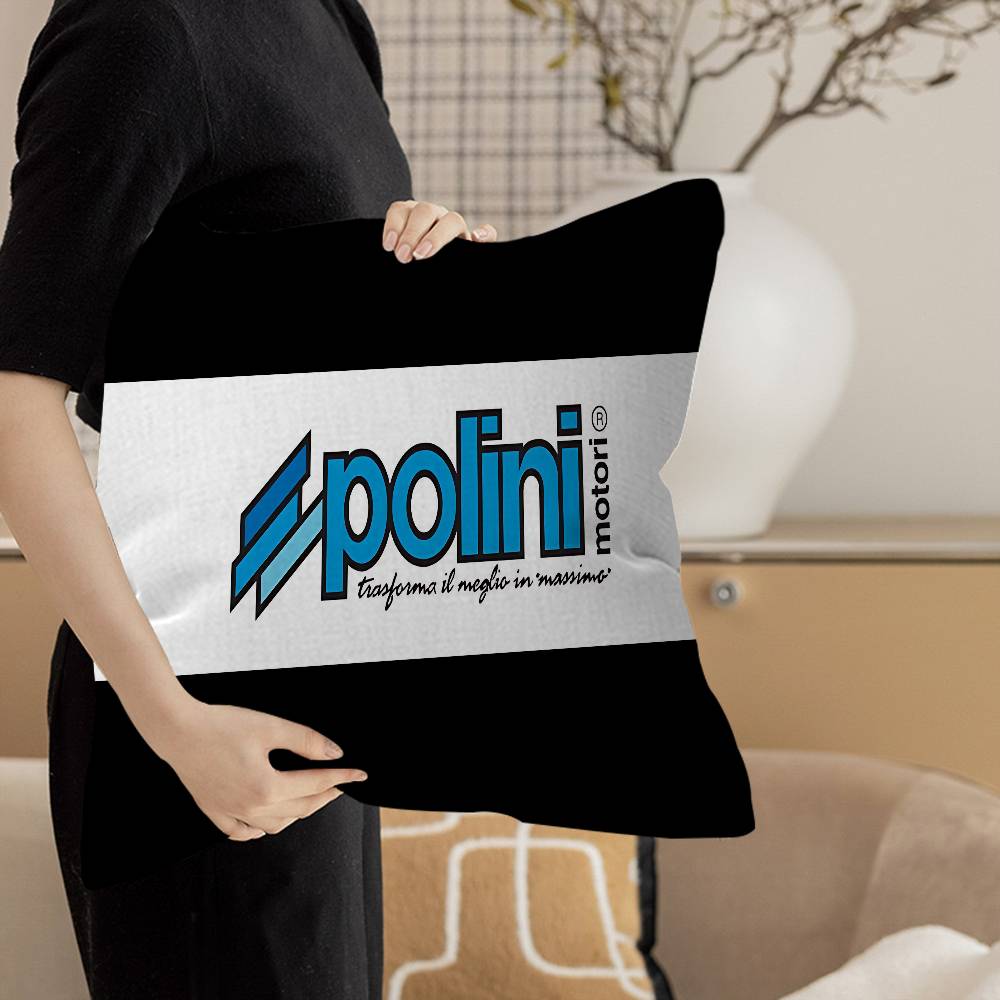 PPoliniItaly SScooter Pillowcase toon Gift Cushion Cover Bedroom Home Sofa Chair Seat Decor pillow case