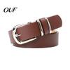 Solid Color Belts for Coats Leopard Print Waist Belt, Women Faux Leather Belt with Pin Daily Wear Cinching Buckle, Stylish Jeans Shirts Dresses