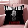 Чехол для подушки Singer L-Lana Del Rey, многоцелевой, для дома и автомобиля - Двусторонний, мягкий и прочный, для повседневного использования