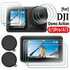 Для DJI Osmo Action 6 Защитная крышка объектива Закаленное стекло Защитная пленка для экрана для DJI Action 5 Pro 4 3 Аксессуары для камеры