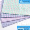 Polyester-Cotton Candy Plaid Fabric for Women's and Children's Dresses and Homewear