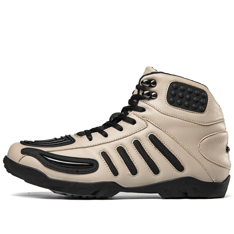 Мотоциклетная обувь Мотоциклетная обувь Мужские мотоциклисты Всесезонные цветные мотоциклетные ботинки Гоночные ботинки Всесезонное мотоциклетное туристическое снаряжение