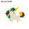 New Acrylic Animal Brooch Cute Horse Brooch Pins for Women Men Suit Scarf Hat Pins