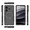 KEYSION Полый чехол с защитой от перегрева для Redmi Note 14 4G/5G - Силикон + ПК с магнитной совместимостью и защитой-подушкой безопасности