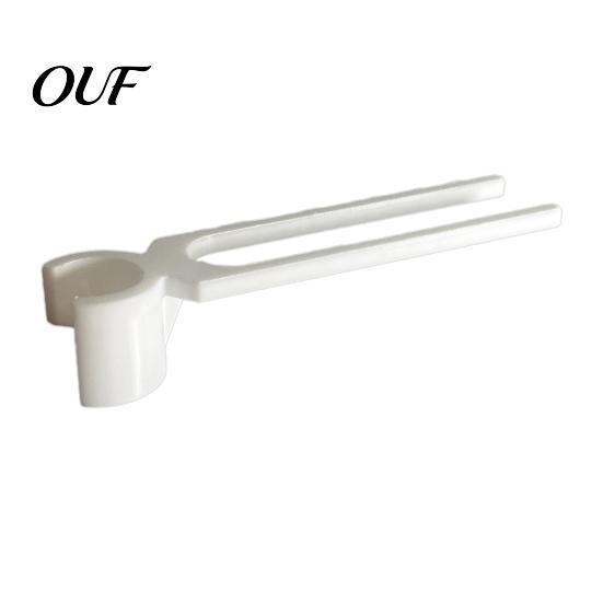 Space Saving Sink Organizer Kitchen Faucet Rag Holder, Double Rod Hanger, Durable PLA Mounted Drying Rack Adjustable Snap on for Towels And