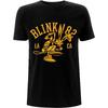 Blink-182 Band Pop Punk T-shirt Black Short Sleeve All Sizes JJ5252
