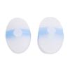 30 Pieces Water Proof Ear Covers Clear Skin Friendly Silicone Ear Stickers with Cotton Ball for