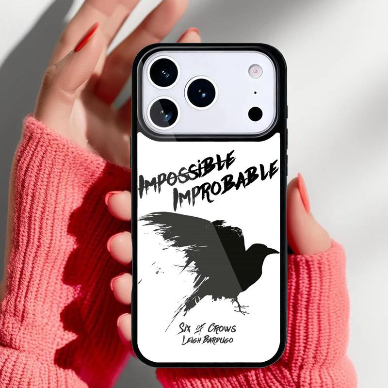 Шесть воронов Цитаты мягкий чехол для телефона для iPhone 17 Air 16e 15 14 13 Pro Max Задняя крышка для 12 11 Pro Coque