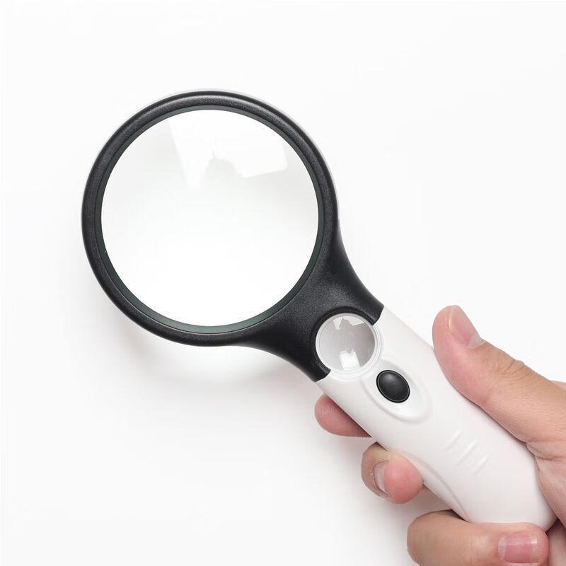 OIMG HD Handheld Magnifying Glass with LED Light