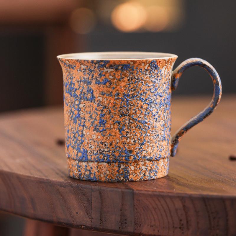 Керамическая кофейная чашка в скандинавском стиле, для послеобеденного чая, для американского латте, для латте, чашка-цветок, креативная кружка, бытовая чашка