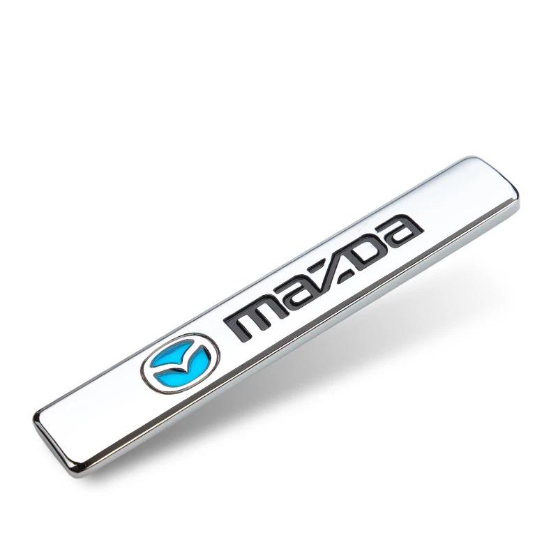 3D Metal Emblem Car Body Fender Rear Trunk Decal Sticker For Mazda 2 3 6 CX5 CX30 CX50 CX4 MX5 CX8 CX7 CX9 CX3 BT50 Auto