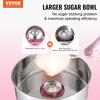 Electric Cotton Candy Machine, 1000W Candy Floss Maker, Commercial Cotton Candy Machine with Stainless Steel Bowl, and Sugar Scoop, Perfect for Home