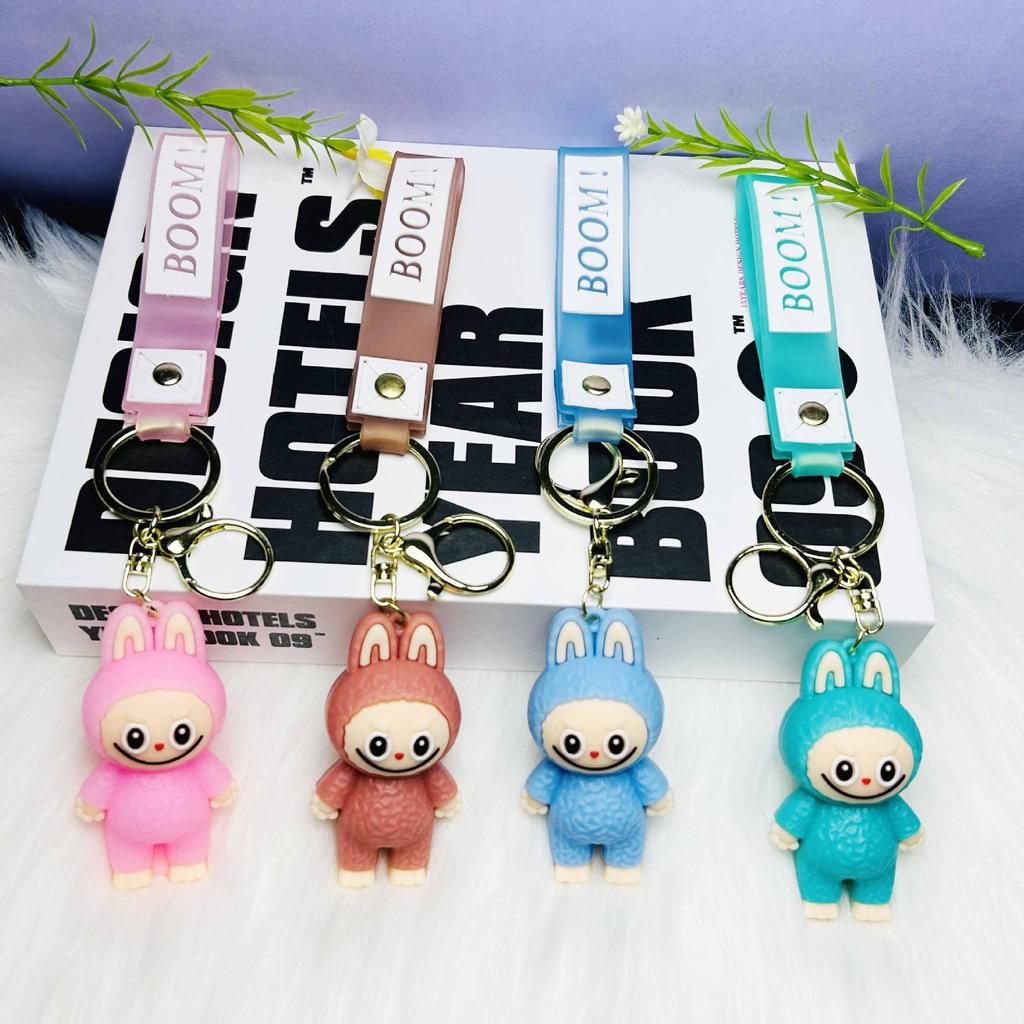 1 шт. Брелок-подвеска в виде овечки для пары, подвеска для ключей от машины или сумки