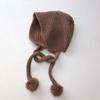Korean Ear Protection Hat New Design Pullover Beanie Hat Fashion Y2k Knitted Hat  Girls