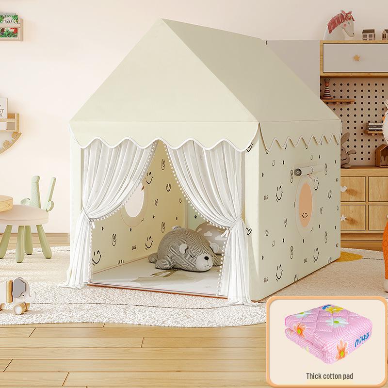 Princess Castle Play Tent for Kids with Mosquito Net - Indoor Pretend Play & Sleep Space