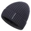Men's Winter Knitted Wool Hat - Thickened, Warm, Ear Protection, Windproof, Outdoor Hood.