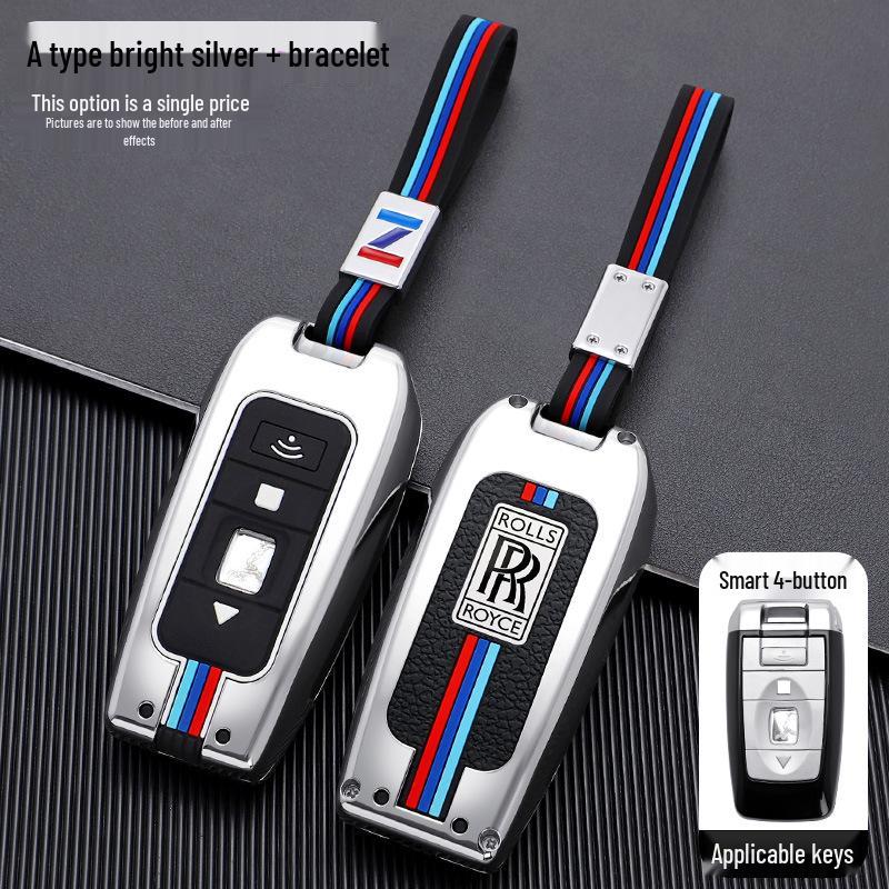 Чехол для ключа Rolls-Royce для моделей Cullinan, Phantom, Ghost, Wraith и Dawn