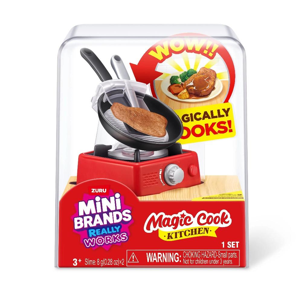 ZURU Mini Brands Магическая Кухня Серия Мини Бытовая Техника Сюрприз-Бокс Миниатюрный Набор Кухонной Посуды Игрушки для Сборки