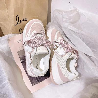 Студенческие белые туфли цвета зеленого матча, женские летние сетчатые дышащие универсальные женские туфли