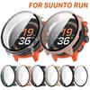 ПК+Закаленное стекло Защитная крышка от царапин Чехол для умных часов Suunto Run Аксессуары