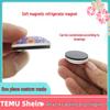 Blue Forget-Me-Not Crystal Glass Magnetic Refrigerator Magnet - Home Kitchen Decoration