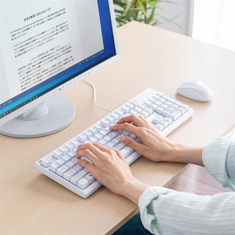 ShanYe SKB-E5U Full-Size Wired Membrane Office Keyboard